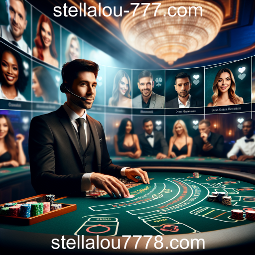 Explore a Emoção do Cassino ao Vivo no Stellalou-777.com